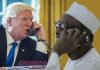 Trump speaks with Buhari on telephone over COVID-19 pandemic