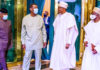Photo News: RCCG General Overseer Adeboye Visits Buhari, Osinbajo