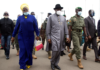 Photo News: Jonathan Arrives In Mali With ECOWAS Delegation
