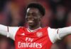 Arsenal winger Saka debuts for England U21
