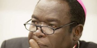 Bishop Kukah speaks on Sokoto protest, says ‘am safe, house not burnt’