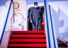 Buhari Returns from London medical trip