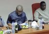 Photo News: The Senate Minority Leader, Senator Enyinnaya Abaribe attending Committee hearing on Power, Thursday in Abuja