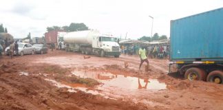 Kabba-Omuo Ekiti Federal Highway: FRSC Alerts Commuters of failed section at Ikoyi in Kogi state