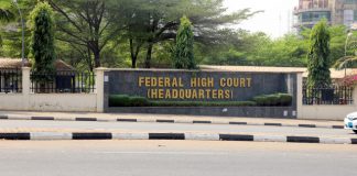 Federal High Court goes on Easter Vacation April 8