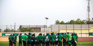Nigeria, Tunisia Clash: Super Eagles hold final training