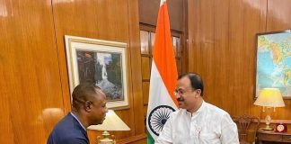 Aduda meets Indian Foreign Minister on strengthening bilateral ties