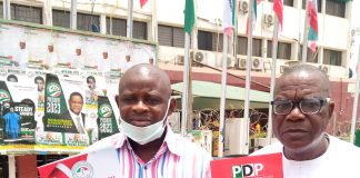 2023: PDP Stakeholders in Aba North/Aba South federal constituency purchase nomination form for Hon. Chimaobi Ebisike