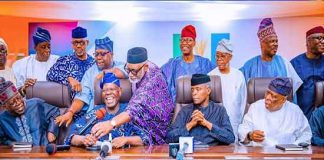 2023: South West APC leaders, Osinbajo, Tinubu, Fayemi reach agreement (See photos)
