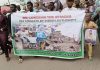 IMN protests in Abuja, demands justice for Muslims in India
