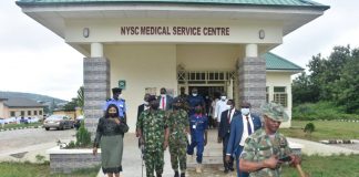 NYSC DG lauds UCH management for donating clinic to Oyo camp