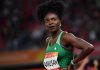 Lausanne Diamond League: Amusan loses race, finishes second
