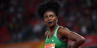 Lausanne Diamond League: Amusan loses race, finishes second