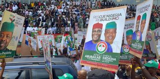 2023: Wike, Makinde, Ikpeazu absent as Atiku flags off Campaign in Uyo