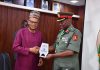 Gen. Fadah bags honourary award from institute of safety professionals