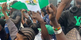 EndSARS: Sowore, Macaroni, Falz lead procession for 2nd anniversary