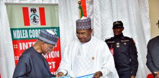 Illicit drugs: NDLEA, Customs sign MoU, assure cartels of maximum loss