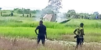 Air Force Plane Crashes in Makurdi during routine training