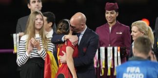 Hermoso kiss: FIFA suspends Spanish Football Chief