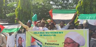 Again, Shi’ites stage a solidarity rally in Abuja in protest against attacks on Palestine (See Photos)
