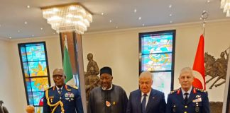 Nigeria Defence minister visits Turkey on bilateral cooperation