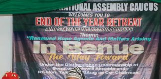 Benue APC lawmakers tackle Gov Alia, urge Tinubu to call him to order
