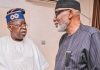 I mourn my fearless brother, Rotimi Akeredolu, says Tinubu