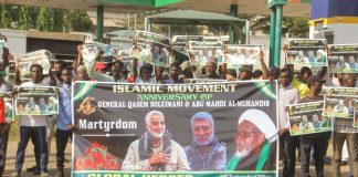 Shi’ites celebrate late Qasem Soleimani, rally in Abuja