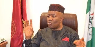 Akpabio greets Governor Umo Eno, Akwa Ibomites on state’s 37th anniversary
