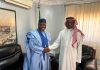 Photo News: The National Hajj Commisssion of Nigeria (NAHCON) Chairman, Prof. Abdullahi Usman on Wednesday paid visit to Saudi Arabia Consul-General, Khalil Ahmad Adamawi in Kano