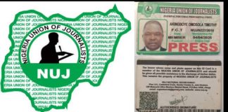 NUJ FCT ELECTION: Withdraw Your Forgery Allegation Now, Or Face Criminal Libel -Akingboye Warns Ojonugwa, Akintola