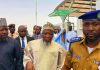 Photo News: NAHCON Chairman/CEO prof Abdullahi Saleh Usman, attends opening of a mosque constructed in Kano