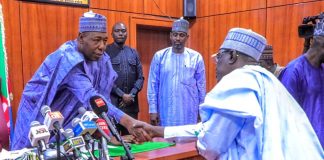 Gov. Zulum Swears in Head of Service, Harps on Civil Servants Training