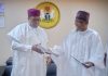 Photo News: NAHCON Chairman/CEO, Prof. Abdullahi Saleh Usman, met with the Coordinating Minister of Health and Social Welfare, Dr. Muhammad Ali Pate, on Friday, March 7 in Abuja
