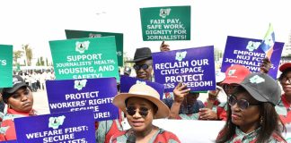 NUJ FCT Chair Grace Ike Salutes Workers, Demands Press Freedom, Fair Conditions
