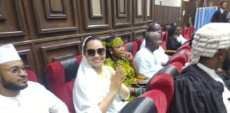 Sen. Natasha arrives in court as judge hears Akpabio’s contempt claims