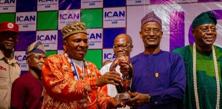 FRSC Corps Marshall bags ICAN Diamond Merit Award