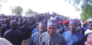Boko Haram: Gov. Zulum returns to Marte after spending night on Saturday