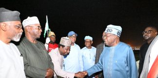 Photo News: President Bola Tinubu returned to Abuja early on Thursday following trips to Japan and Brazil